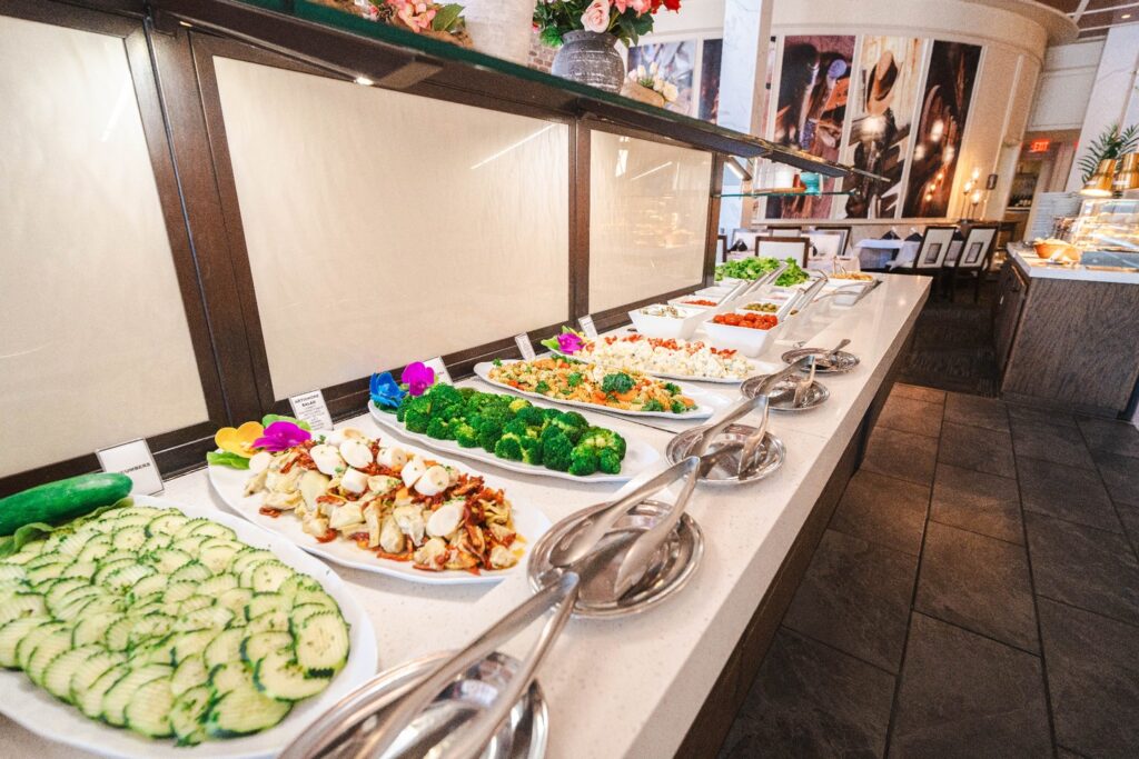 We are expanding the Gourmet Salad Bar with fresh vegetarian selections. What was great is now greater!

Book your table now!

Cupertino, CA
Irvine, CA
Napa, CA
Roseville, CA
San Diego, CA
Walnut Creek, CA
Las Vegas, NV
Charleston, SC