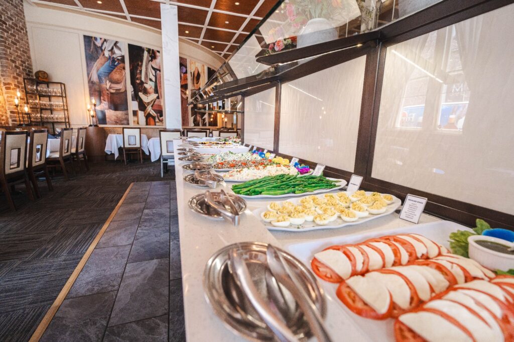 We are expanding the Gourmet Salad Bar with fresh vegetarian selections. What was great is now greater!

Book your table now!

Cupertino, CA
Irvine, CA
Napa, CA
Roseville, CA
San Diego, CA
Walnut Creek, CA
Las Vegas, NV
Charleston, SC