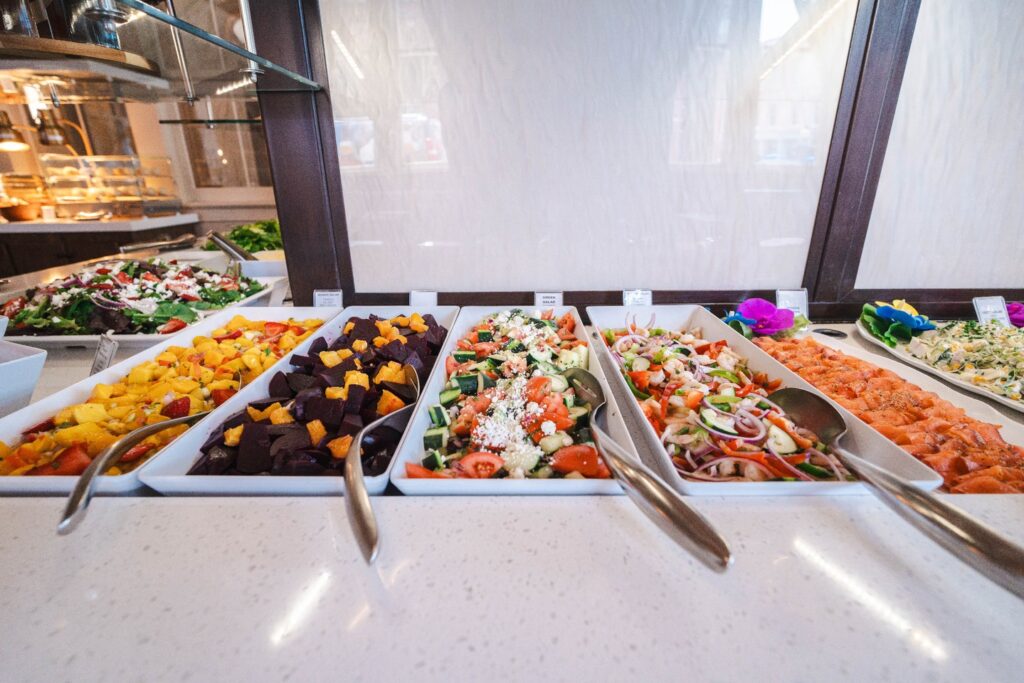 We are expanding the Gourmet Salad Bar with fresh vegetarian selections. What was great is now greater!

Book your table now!

Cupertino, CA
Irvine, CA
Napa, CA
Roseville, CA
San Diego, CA
Walnut Creek, CA
Las Vegas, NV
Charleston, SC