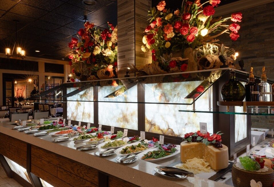 We’re always elevating our Gourmet Salad Bar with fresh vegetarian selections. What was great is now even better.

Which location are you heading to? 
Cupertino, CA
Irvine, CA
Napa, CA
Roseville, CA
San Diego, CA
Walnut Creek, CA
Las Vegas, NV
Charleston, SC