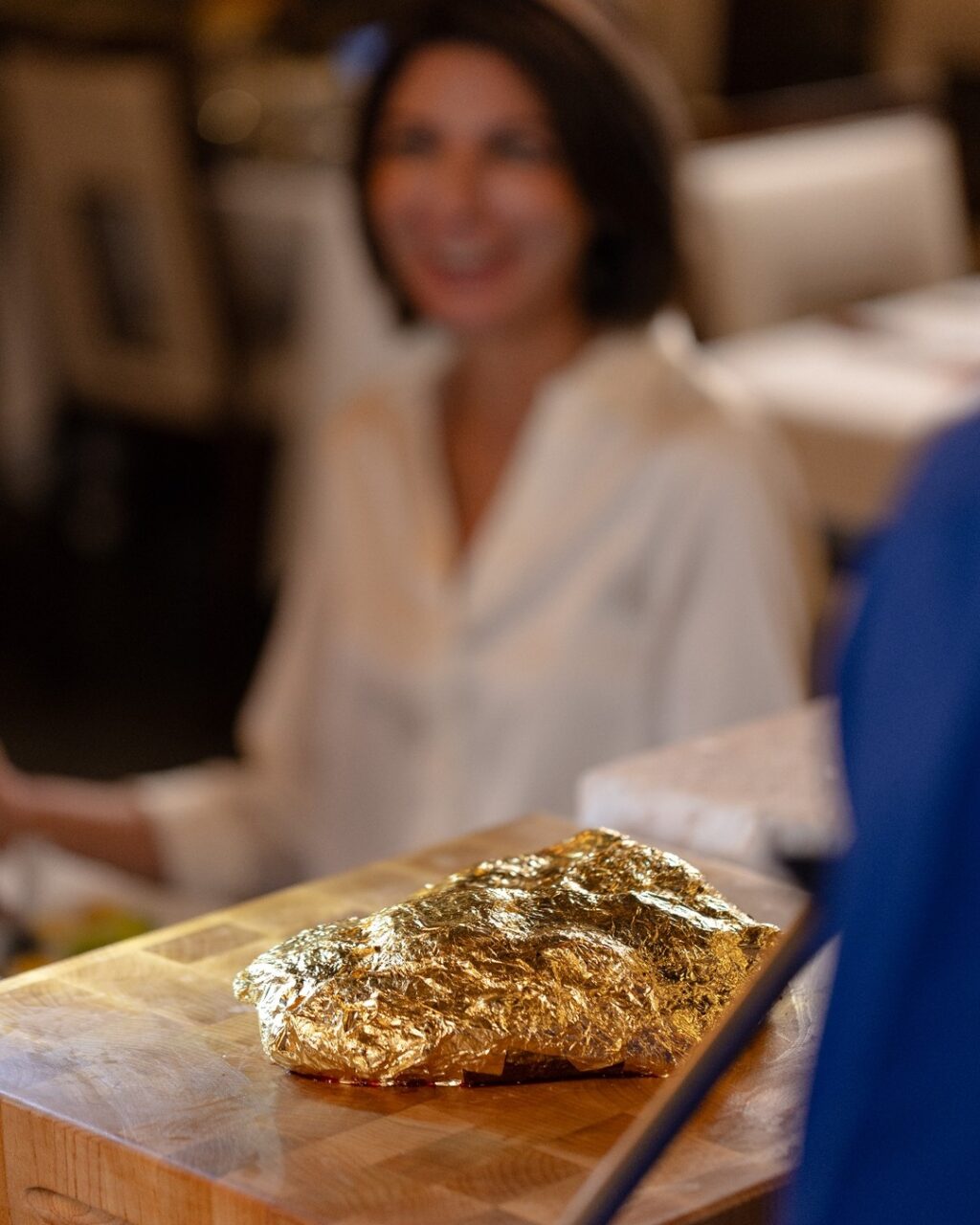 ✨💛 🥩
The Golden Steak® is the most noble part of the top sirloin, expertly seasoned with salt and then decadently enveloped in 24-karat edible gold foil. A bespoke cart approaches your table, presenting the Golden Steak® in all its splendor, and the Gaucho Chef then artfully carves this luxurious meat selection with a golden knife.

Elevate your dining experience with every golden bite. Join us today at Galpão Gaucho Brazilian Steakhouse
✨💛 🥩

Which location are you heading to? 
Cupertino, CA
Irvine, CA
Napa, CA
Roseville, CA
San Diego, CA
Walnut Creek, CA
Las Vegas, NV
Charleston, SC