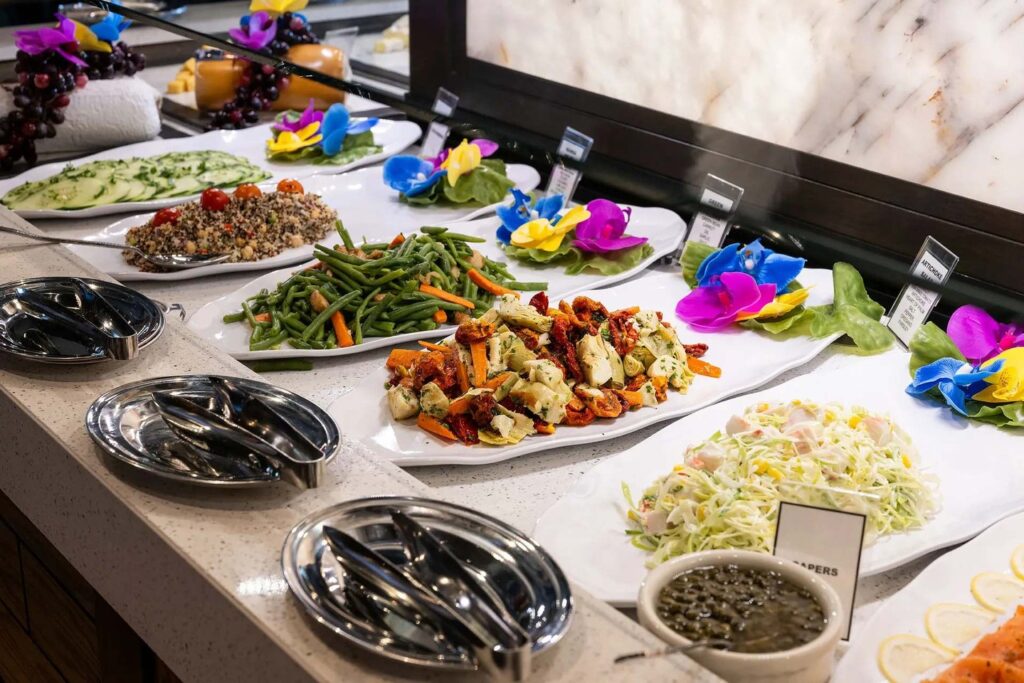 We are more than just meat. We are elevating our Gourmet Salad Bar with Brazilian-inspired sautéed vegetables. 

Photo by Eater Los Angeles

Which location are you heading to? 
Cupertino, CA
Irvine, CA
Napa, CA
Roseville, CA
San Diego, CA
Walnut Creek, CA
Las Vegas, NV
Charleston, SC